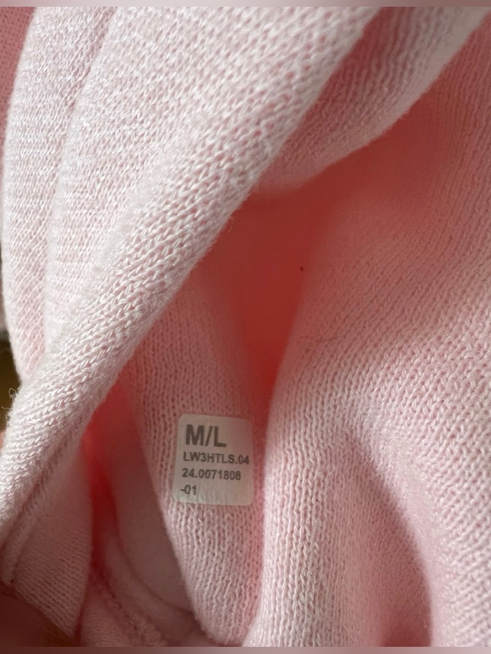 Lululemon Scuba Oversized Full-Zip Hoodie Strawberry Milkshake M/L - Picture 3 of 6